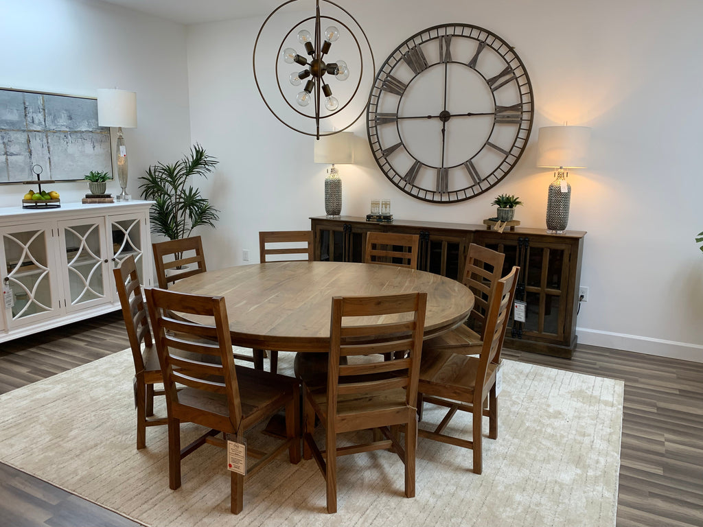 WESTON Acacia Round Dining Series